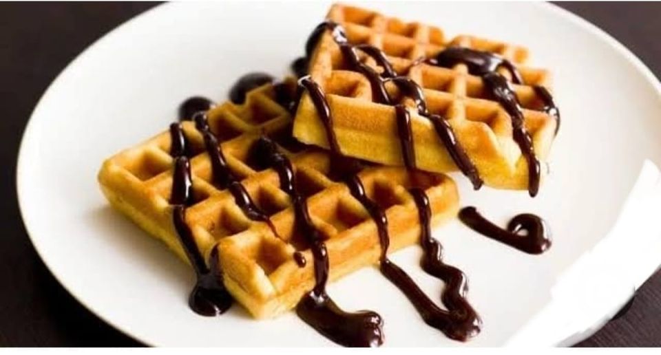 اعلان عن ورشة waffle  للاطفال