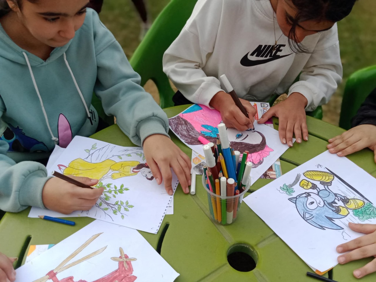 ورشة رسم وتلوين للاطفال